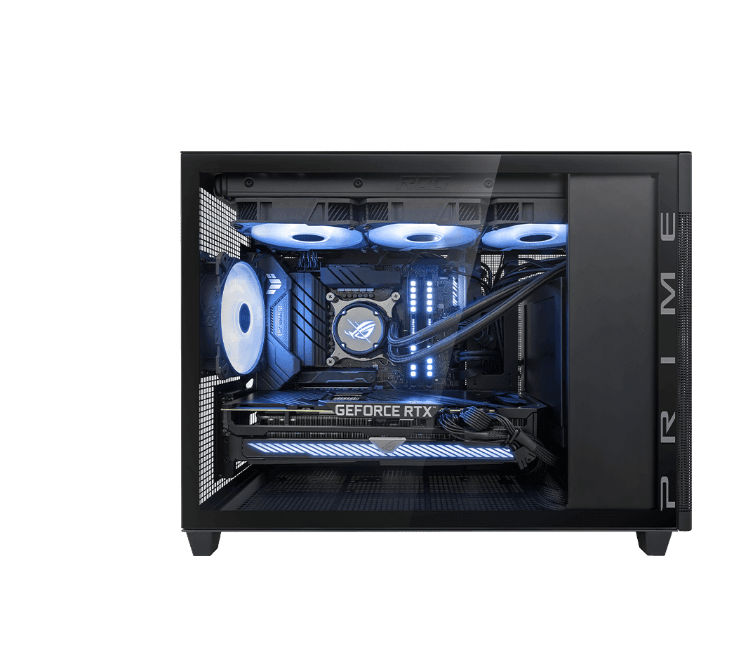 Prime AP201 Mesh MicroATX Case Black - (Micro ATX)