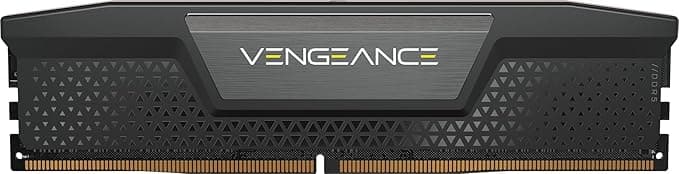 CORSAIR Vengeance 32GB RAM (1x32GB) DDR5 DRAM 5200MHz Memory Kit Black CMK32GX5M1B5200C40